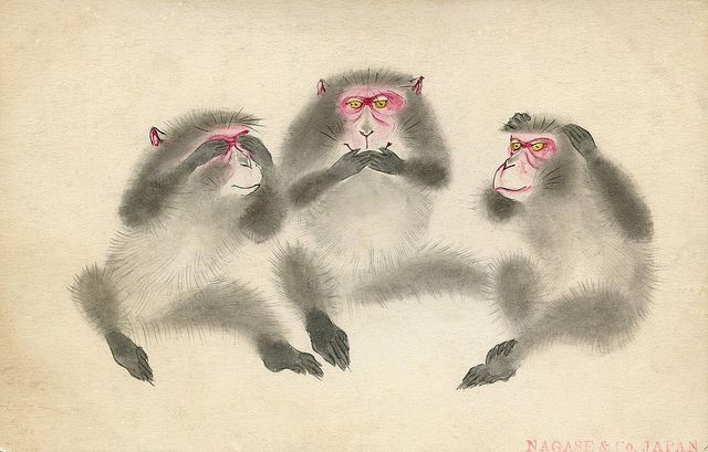 سه میمون - خردمند